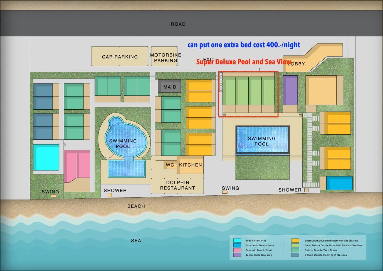 Samui Mermaid Beachfront 3* Strand Bang Rak